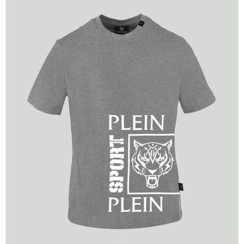tekstylia Męskie T-shirty z krótkim rękawem Philipp Plein Sport - tips406 Szary