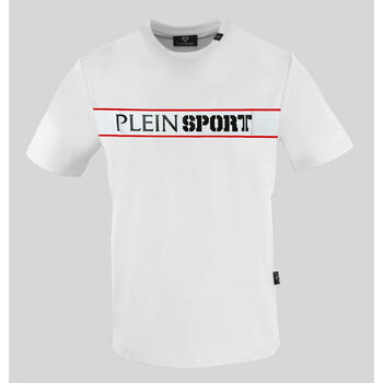tekstylia Męskie T-shirty z krótkim rękawem Philipp Plein Sport - tips405 Biały