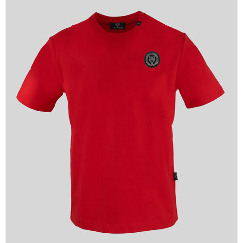 tekstylia Męskie T-shirty z krótkim rękawem Philipp Plein Sport - tips404 Czerwony