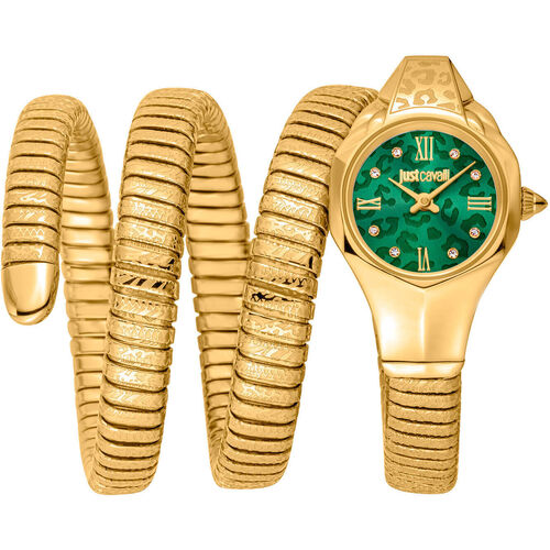 Zegarki & Biżuteria  Damskie Zegarki analogowe Roberto Cavalli - jc1l271m0035 Żółty