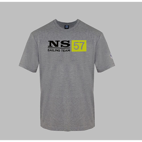 tekstylia Męskie T-shirty z krótkim rękawem North Sails - 9024050 Szary