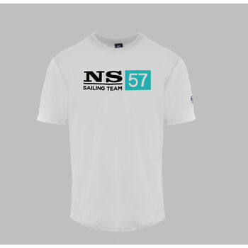 tekstylia Męskie T-shirty z krótkim rękawem North Sails - 9024050 Biały