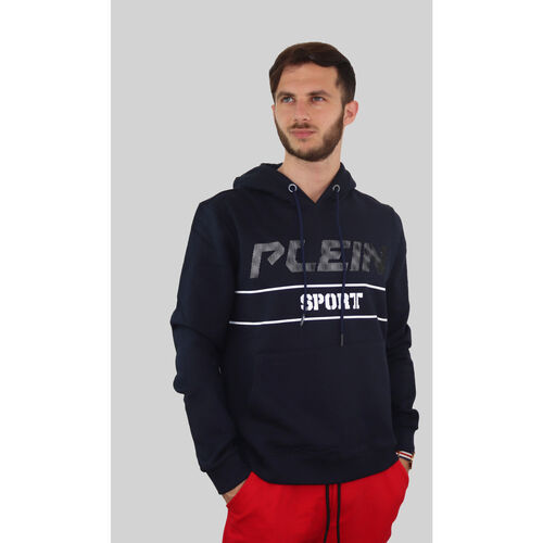 tekstylia Męskie Bluzy Philipp Plein Sport fips21785 navy Niebieski