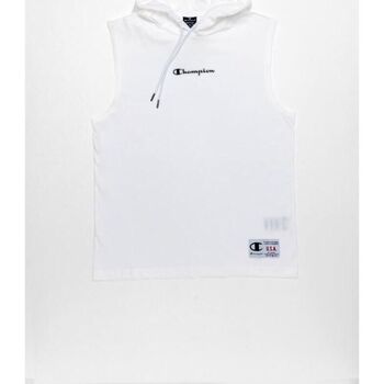 tekstylia Męskie T-shirty z długim rękawem Champion - 218772 Biały