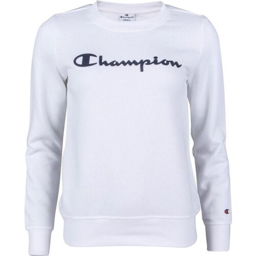 tekstylia Damskie Bluzy Champion - 113210 Biały