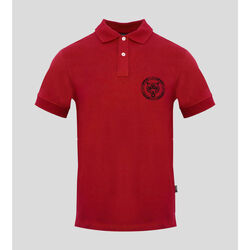 tekstylia Męskie Koszulki polo z krótkim rękawem Philipp Plein Sport - pips508 Czerwony