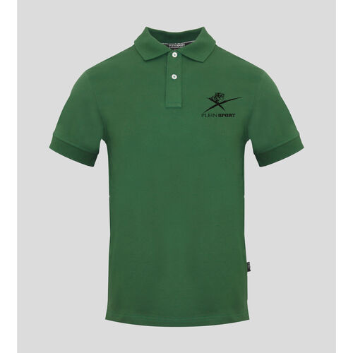 tekstylia Męskie Koszulki polo z krótkim rękawem Philipp Plein Sport - pips506 Zielony