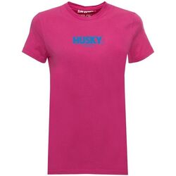 tekstylia Damskie T-shirty z krótkim rękawem Husky - hs23bedtc35co296-sophia Różowy