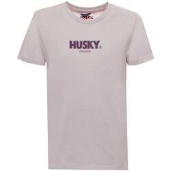 tekstylia Damskie T-shirty z krótkim rękawem Husky hs23bedtc35co296 sophia-c445 pink Różowy