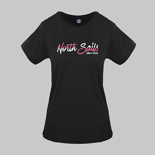 tekstylia Damskie T-shirty z krótkim rękawem North Sails - 9024310 Czarny