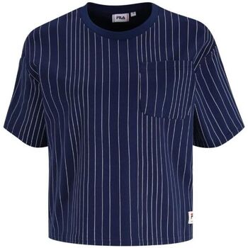 tekstylia Damskie T-shirty z krótkim rękawem Fila - faw0420 Niebieski