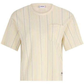 tekstylia Damskie T-shirty z krótkim rękawem Fila - faw0420 Biały