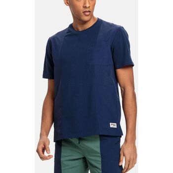 tekstylia Męskie T-shirty z krótkim rękawem Fila - fam0370 Niebieski
