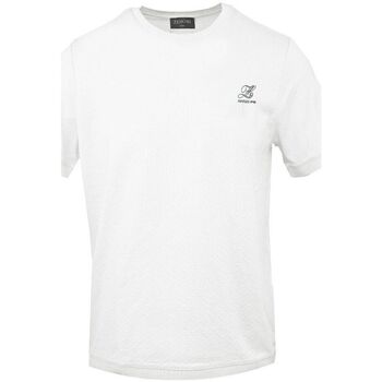 tekstylia Męskie T-shirty z krótkim rękawem Ferrari & Zenobi - tshmz Biały