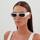 Zegarki & Biżuteria  okulary przeciwsłoneczne Gucci Occhiali da sole  GG1528S 004 Biały