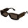 Zegarki & Biżuteria  okulary przeciwsłoneczne Gucci Occhiali da sole  GG1528S 002 Brązowy