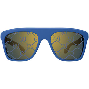 Zegarki & Biżuteria  Damskie okulary przeciwsłoneczne Gucci Occhiali da Sole  GG1570S 004 Niebieski