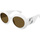 Zegarki & Biżuteria  okulary przeciwsłoneczne Gucci Occhiali da Sole  GG1647S 003 Biały