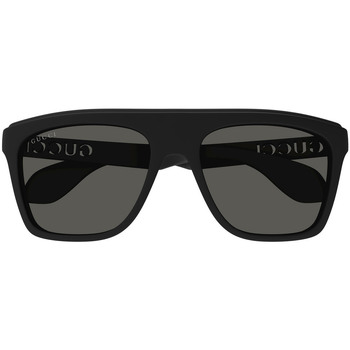 Zegarki & Biżuteria  Damskie okulary przeciwsłoneczne Gucci Occhiali da Sole  GG1570S 001 Czarny