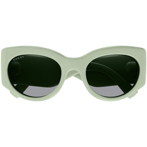 Zegarki & Biżuteria  Damskie okulary przeciwsłoneczne Gucci Occhiali da Sole  GG1544S 003 Zielony