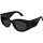 Zegarki & Biżuteria  Damskie okulary przeciwsłoneczne Gucci Occhiali da Sole  GG1544S 001 Czarny