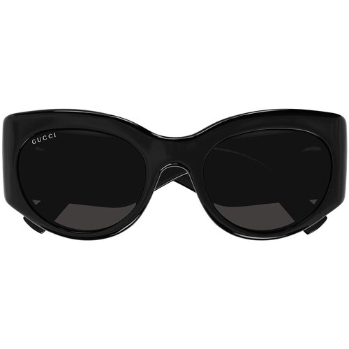 Zegarki & Biżuteria  Damskie okulary przeciwsłoneczne Gucci Occhiali da Sole  GG1544S 001 Czarny