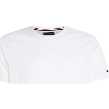 tekstylia Męskie Koszulki polo z długim rękawem Tommy Hilfiger MW0MW31526 Biały