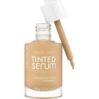 uroda Damskie Podkłady & bazy  Catrice Nude Drop Tinted Serum Foundation - 040N Beżowy
