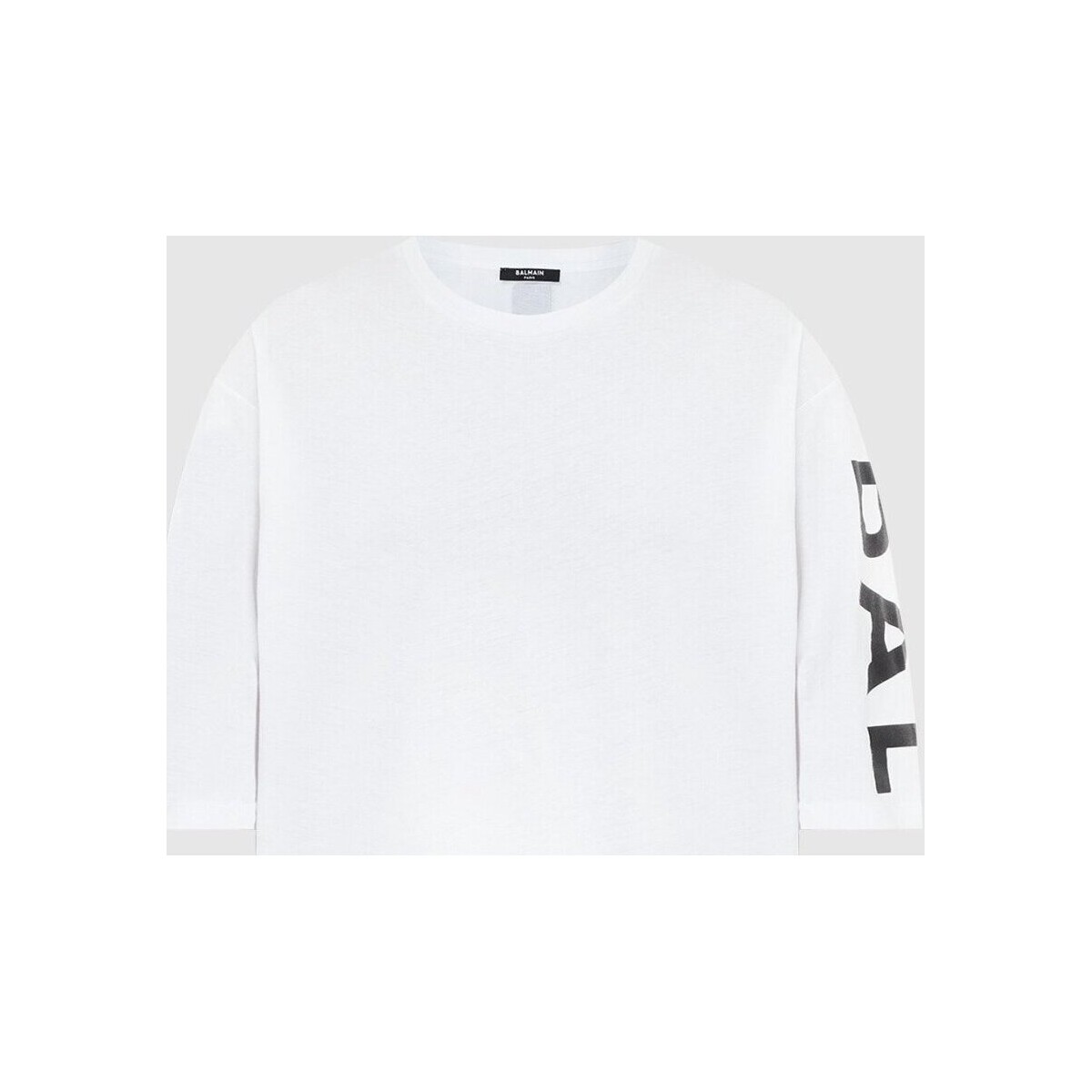 tekstylia Męskie T-shirty z krótkim rękawem Balmain XH1EH015 BB15 Biały