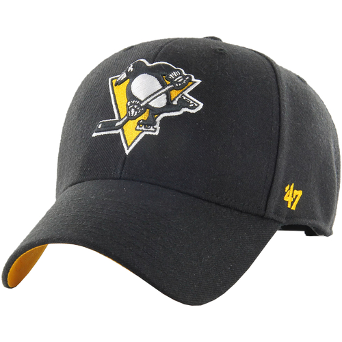 Dodatki Męskie Czapki z daszkiem '47 Brand NHL Pittsburgh Penguins Ballpark Cap Czarny