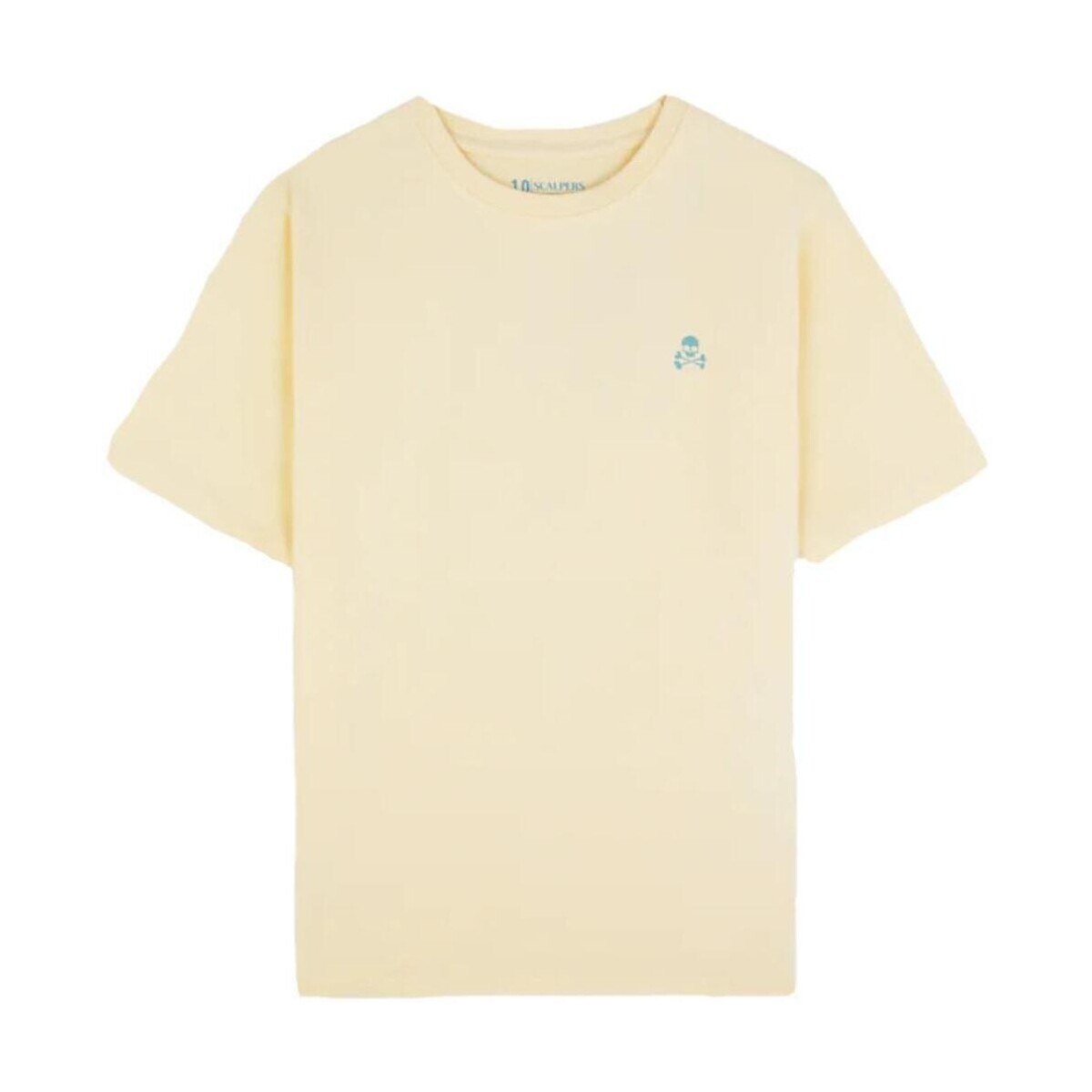 tekstylia Chłopiec T-shirty z krótkim rękawem Scalpers  Żółty