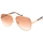 Zegarki & Biżuteria  Damskie okulary przeciwsłoneczne Liu Jo LJ147S-718 Złoty