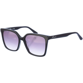 Zegarki & Biżuteria  Damskie okulary przeciwsłoneczne Karl Lagerfeld KL6014S-001 Czarny