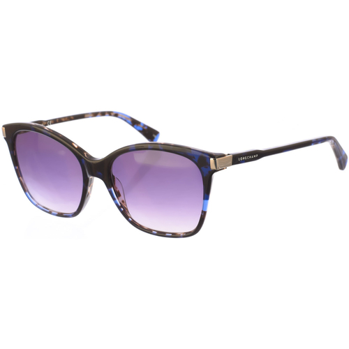 Zegarki & Biżuteria  Damskie okulary przeciwsłoneczne Longchamp LO625S-421 Niebieski