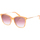 Zegarki & Biżuteria  Damskie okulary przeciwsłoneczne Longchamp LO660S-264 Brązowy