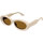 Zegarki & Biżuteria  okulary przeciwsłoneczne Gucci Occhiali da sole  GG1527S 004 Beżowy