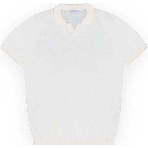 tekstylia Męskie T-shirty i Koszulki polo People Of Shibuya YABAI 007 Biały