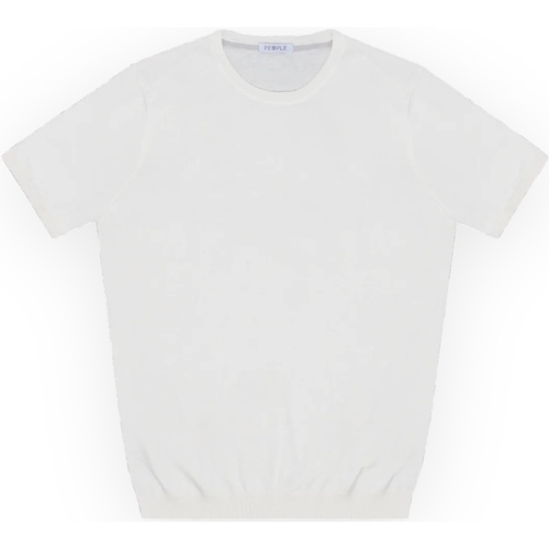 tekstylia Męskie T-shirty i Koszulki polo People Of Shibuya PAKSE 007 Biały