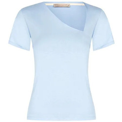 tekstylia Damskie T-shirty i Koszulki polo Rinascimento CFC0119323003 Celeste