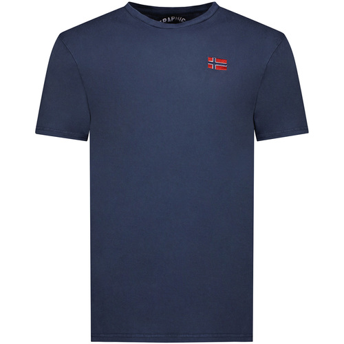 tekstylia Męskie T-shirty z krótkim rękawem Geographical Norway SY1363HGN-Navy Marine
