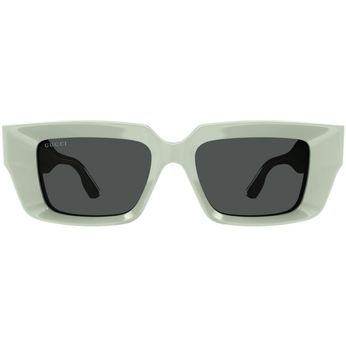 Zegarki & Biżuteria  okulary przeciwsłoneczne Gucci Occhiali da sole  GG1529S 003 Zielony