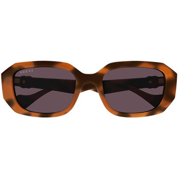 Zegarki & Biżuteria  Damskie okulary przeciwsłoneczne Gucci Occhiali da Sole  GG1535S 005 Pomarańczowy