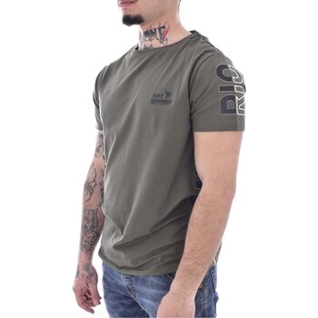 tekstylia Męskie T-shirty z krótkim rękawem Just Emporio JE-MEJIM-01 Zielony
