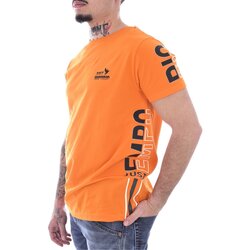 tekstylia Męskie T-shirty z krótkim rękawem Just Emporio JE-MEJIM-01 Pomarańczowy