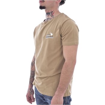 tekstylia Męskie T-shirty z krótkim rękawem Just Emporio JE-MILBIM-01 Beżowy