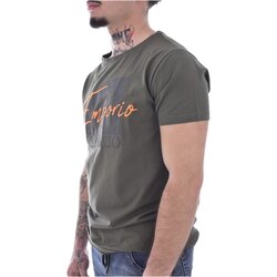 tekstylia Męskie T-shirty z krótkim rękawem Just Emporio JE-MILIM-01 Zielony