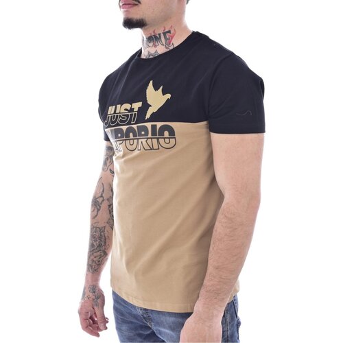 tekstylia Męskie T-shirty z krótkim rękawem Just Emporio JE-MOBIM-01 Beżowy