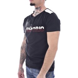 tekstylia Męskie T-shirty z krótkim rękawem Just Emporio JE-MOJIM-01 Czarny
