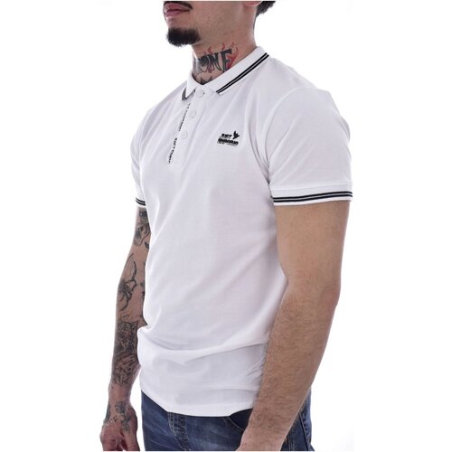 tekstylia Męskie T-shirty i Koszulki polo Just Emporio JE-PALIM Biały