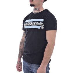 tekstylia Męskie T-shirty z krótkim rękawem Just Emporio JE-MELIM-01 Czarny